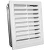 Upmann Griglia di ventilazione artificiale, 10 x 28 m, telaio e piastrella, bianco, 1 pezzo, 50164