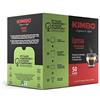 Kimbo Cialde Caffè Compostabili ESE Espresso Napoletano, 5 Pacchi da 50 Cialde (Totale 250 Cialde) + Kit Compostabile (Zucchero, Palette, Tazzine)