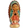DRW Figura Vergine della Guadalupa Messicana Bambina Resina Dipinta a Mano 10 cm