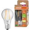 LEDVANCE OSRAM Led a Risparmio Energetico, Lampadina a Filamento di Vetro, E27, Bianco Caldo, 3000K, 2,5 Watt, Sostituisce La Lampadina da 40W, Efficiente E a Risparmio Energetico, Confezione da 6 Pezzo