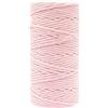 Vaessen Creative Filato macramè rosa, 3 mm x 100 m, 100% cotone, disponibile, fai da te, decorazione come fioriere, arazzo da parete, portacandele, acchiappasogni