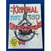 KRIMINAL NUMERO 350 CON ADESIVI CORNO ORIGINALE 1972 NO RESA - QUASI EDICOLA !!