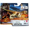Jurassic World Figura di dinosauro Atrociraptor del pacchetto feroce