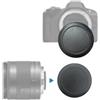 AMOTOK Corpo della fotocamera e copriobiettivo posteriore, compatibile con RF Mount Mirrorless RP EF R5 R6 Cameras.and RF 35mm f/1.8 è Macro STM, RF 50mm f/1.2L USM Lens
