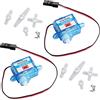 Wishiot Mini Super Light 3,7 g Digital Servo GH-S37D per il controllo di aeromobili, direzione di volo, aereo RC, elicottero, barca (2)