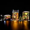 GEAMENT Set di Luci LED Compatibile Con LEGO Holiday Main Street - Kit di Illuminazione per Creator 10308 Modello da Costruire (Modello di mattoncini Non Incluso)