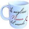 Generico Tazza Nonno Nonna, Idea Regalo Originale in Ceramica Festa dei Nonni Compleanno.(Nonna)