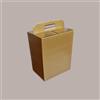 LUCGEL 10 Pz Scatola per Confezione Regalo Natale Porta Panettone Bottiglia Valigetta media Cartoncino grafica Skin Oro 330x250H350mm