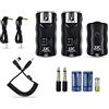 JJC Flash Trigger telecomando wireless studio Speedlite flash Trigger per Nikon Z9/D500/D4S/D5/D810/D850/D800/D700/D300S/D300/D200/D100/D4/D3S/D3/D3 x/D2H/D2H/D2 x s/D2 x/D1 x/D1/F100/F90/F90 x/F6/F5
