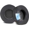 SOULWIT Cuscinetti in Gel Rinfrescante per Corsair Virtuoso RGB Wireless XT SE Cuffie da Gioco, Cuscinetti Auricolari con Schiuma di Isolamento del Rumore, Spessore Aggiunto-Nero