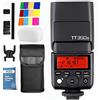 Godox TT350S Flash Camera Thinklite TTL 2,4G HSS 1/8000s GN36 Speedlite Compatibile per Fotocamera Sony A7R A7S A7RII A7S A7RII A6300 A6000