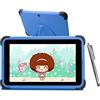 CWOWDEFU Tablet per bambini Android tablet bambini da 8 pollici 32 GB ROM 8 HD Kids Tablet Pc con WiFi (blu)
