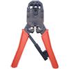 Keple Pinza a Crimpare i Fili Cricchetto Tagliacavi per 4P, 6P, 8P / RJ-10, RJ-11, RJ-12, RJ-45 / Cat5, Cat5e, Cat6, Cat6e, Cat7 Cavi | Spellafili a Crimpare Utensile da Taglio Attrezzi a mano Taglierina