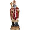 DRW Statuina San Agustin di Guzman Resina dipinta a mano 13 cm