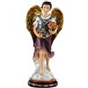 DRW Figura Arcangelo in resina dipinta a mano 14 cm (Barachiel)