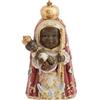 DRW Figura Vergine Candelaria Bambino Resina Dipinta a Mano 9 cm