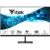 Itek Monitor GWF - 27" FLAT, FHD 1920x1080, VA, 75Hz, 16:9, HDMI, VGA, Audio Out, LBL, Slim, Frameless