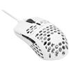 COOLER MASTER Mouse MM710, Light Mouse Matte White, Claw,Palm&Fingertip, ABS, PixArt PMW3389, 6 tasti, fino a 16000DPI