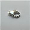 Moschettone Pescetto Ovale In Argento925/°°°
