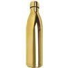 Borraccia termica caldo freddo 750ml doppia parete colore oro personalizzate o neutre