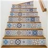 Ambiance Sticker Adesivi Scala adesiva, cornici adesive in cemento - Piastrelle - 15 x 105 cm - 6 bande