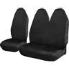 Sakura SS3347 - Set di coprisedili universali per furgoni, Colore: Nero