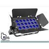 PROLIGHTS TRIBE UVPANEL18 Proiettore LED UV 18x3W, design super-SLIM, angolo 20°