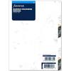 Filofax Indice A5 marmorizzato con 6 linguette vuote