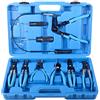 DAYUAN 9 pezzi Fascetta Clip Pinze Set Attrezzi Estrattore Universale Tubo Girevole Jaw Piatto Angolato Band Automotive Tool Kit Di Accessori Per Auto