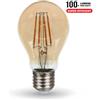 V-TAC LAMPADINA LED E27 BULBO A70 12W FILAMENTO AMBRA VT-2123-LED217457