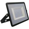 V-TAC FARO LED 100W ULTRASOTTILE BIANCO CALDO SMD NERO VT-40101-LED215964