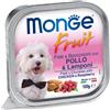 Monge Fruits Pollo e Lamponi per Cani 100gr - 100 g