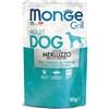 Monge Bocconcini Grill con Merluzzo per Cani - 100 g - KIT 12x PREZZO A CONFEZIONE