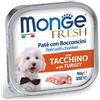 Monge Fresh Adult Tacchino Umido per Cani - 100 g - KIT 16x PREZZO A CONFEZIONE