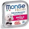 Monge Fresh Adult Maiale Umido per Cani - 100 g - KIT 6x PREZZO A CONFEZIONE