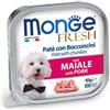 Monge Fresh Adult Maiale Umido per Cani - 100 g - KIT 16x PREZZO A CONFEZIONE