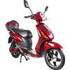 Tecnobike Shop Bici Elettrica a Pedalata Assistita Biciclette Elettroniche Alimentate Z-Tech ZT-09-C 48V 20Ah Batteria al Piombo Estraibile (Blu)