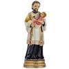DRW Figura San Cayetano di Guzman Resina dipinta a mano 13 cm