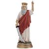 DRW Figura San Elias Resina Dipinta a Mano 13 cm