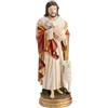 DRW Figura Gesù Buon Pastore Resina Dipinto a Mano 20 cm