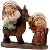 DRW Figura fuga in Egitto per bambini resina dipinta a mano 8 cm