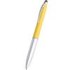 Penna con gommino touch screen con refill blu Lampo personalizzate o neutre