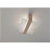 Plafoniera da Soffitto Legno Naturale 2xE27 FENIKS 2 da Interno