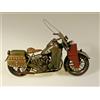 PRL) HARLEY-DAVIDSON ARMY WWII BIKER BIKE MOTOCICLETTE MOTORCYCLE LATTA TIN TOY