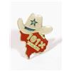 PRL) TEXAN 101% SPILLA DISTINTIVO JACKET PIN BADGE TEXAS USA UNITED ST. AMERICA