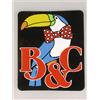 PRL) B&C ADESIVO COLLEZIONE STICKER COLLECTION AUTOCOLLANT AUFKLEBER ADESIVI