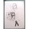 (PRL) MARCO SOLDI SIGNED MATITA ORIGINALE ORIGINAL COMIC ART BANDE DESS. DIBUJO