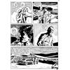 PRL) CARAVAN n° 11 TAVOLA ORIGINALE CHINA FABIO VALDAMBRINI COMIC ART INK ITALY