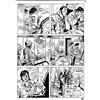 PRL) CARAVAN 11 TAVOLA ORIGINALE CHINA FABIO VALDAMBRINI COMIC ART INK ITALY