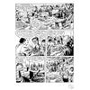 PRL) MISTER NO 348 TAVOLA ORIGINALE CHINA FABIO VALDAMBRINI COMIC ART INK ITALY